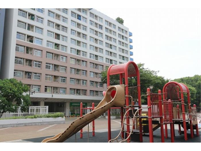 千島団地>敷地内②