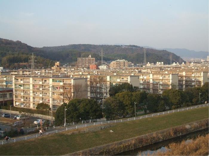 小栗栖北団地>外観③