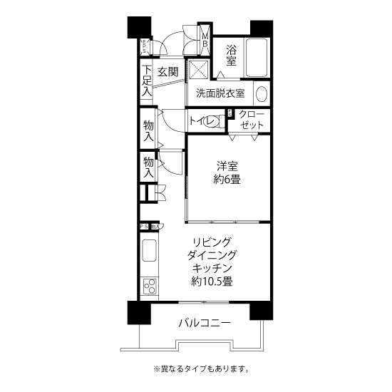 コーシャハイム駒込＞間取図