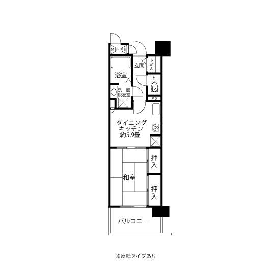 コーシャハイム杉並和田>間取図
