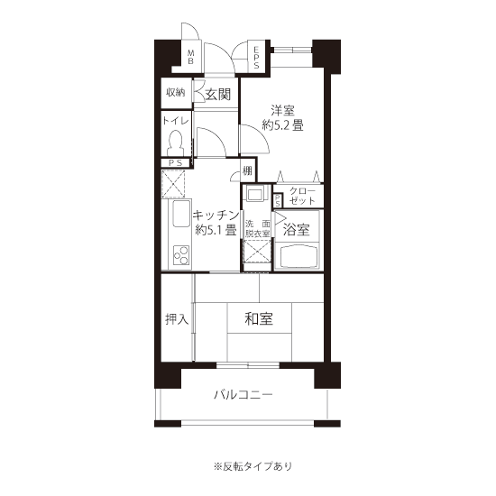 コーシャハイム上鷺宮>間取図