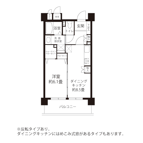 コーシャハイム東新宿>間取図