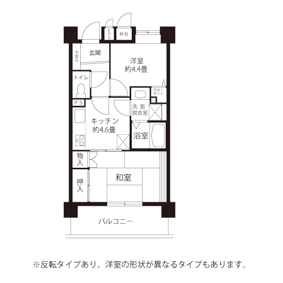 コーシャハイム東新宿＞間取図