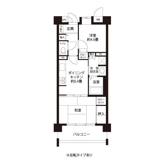 コーシャハイム千石>間取図