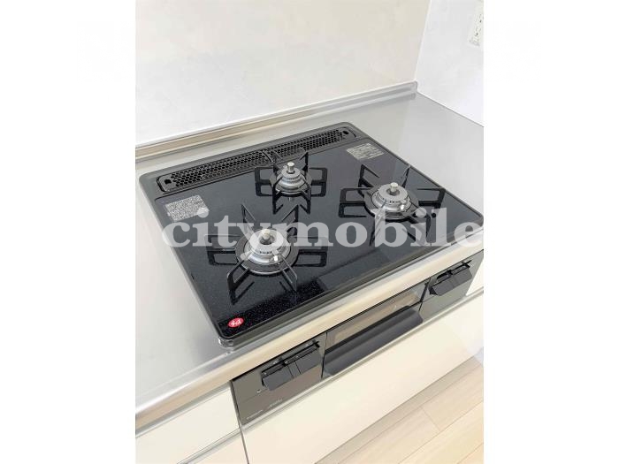 シティコート曽根東町第2＞3口ガスコンロ