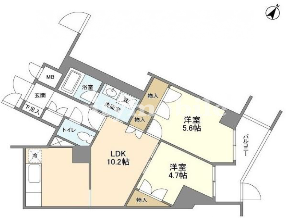 グランフォンテ＞間取図