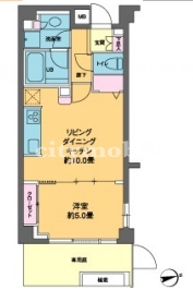 カスタリア高輪台2＞間取図