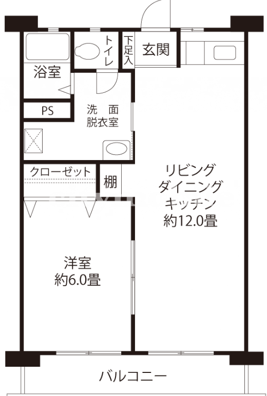 南砂住宅＞間取図