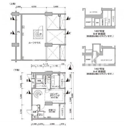 東雲キャナルコートCODAN>間取図