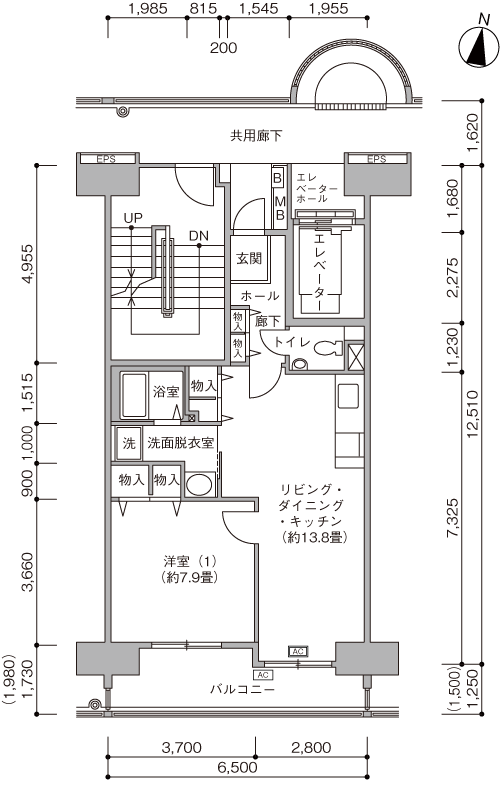 ヴェッセル木場南＞間取図