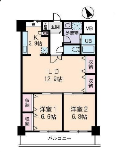 グランドフェニックス>間取図