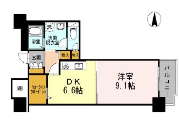 品川シーサイドビュータワー1＞間取図