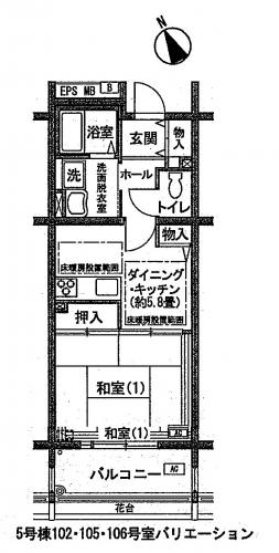 シティコート二子玉川＞間取り図