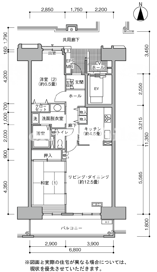 浦安マリナイースト21 海園の街>間取図