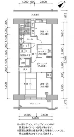 プロムナード北松戸>間取図
