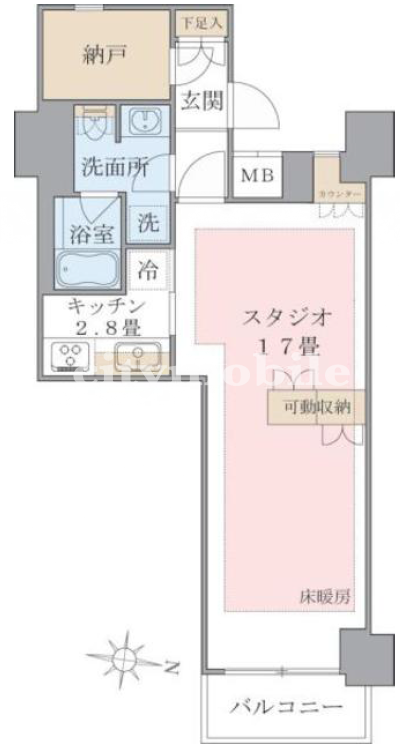 Brillia ist 東雲キャナルコート>間取図