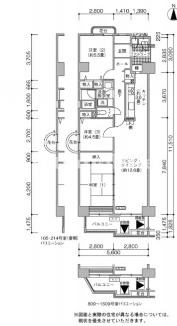 セーラ小松川＞間取図